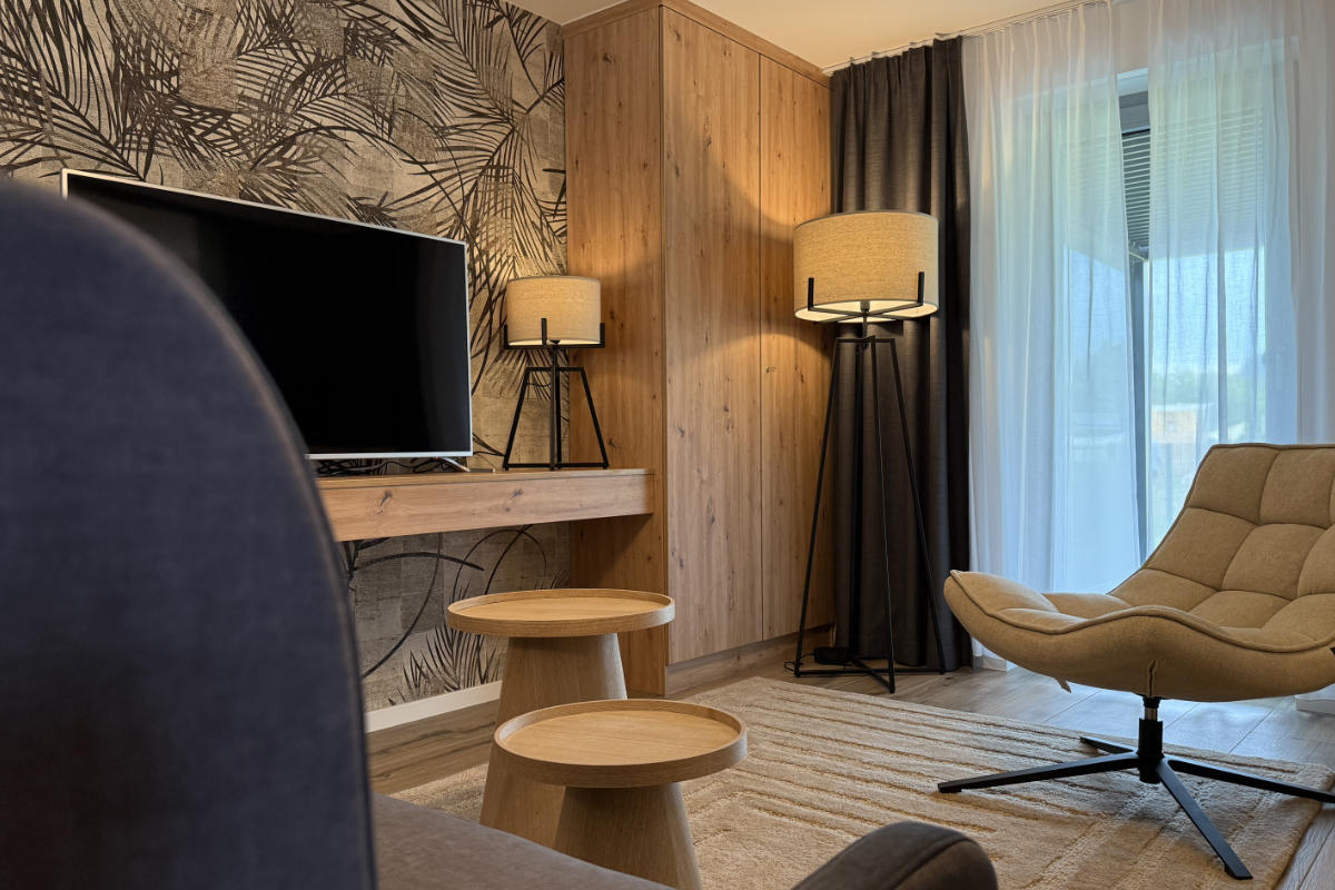 Ferienhaus Gamrig - Wohnzimmer
