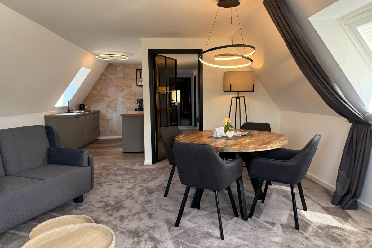 Ferienwohnung Panoramablick - Wohnbereich